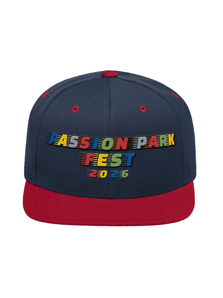 PASSION PARK FEST 2026 Snapback Hat product image (3)