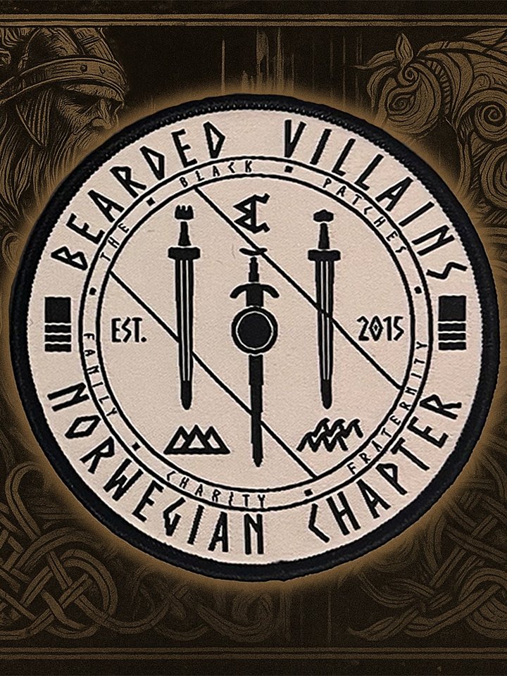LIMITED EDITION BVNC Patch Black on White product image (1)
