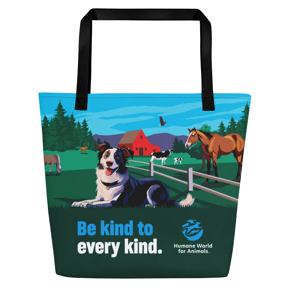 Be kind to every kind - Tote bag with pocket product image (3)