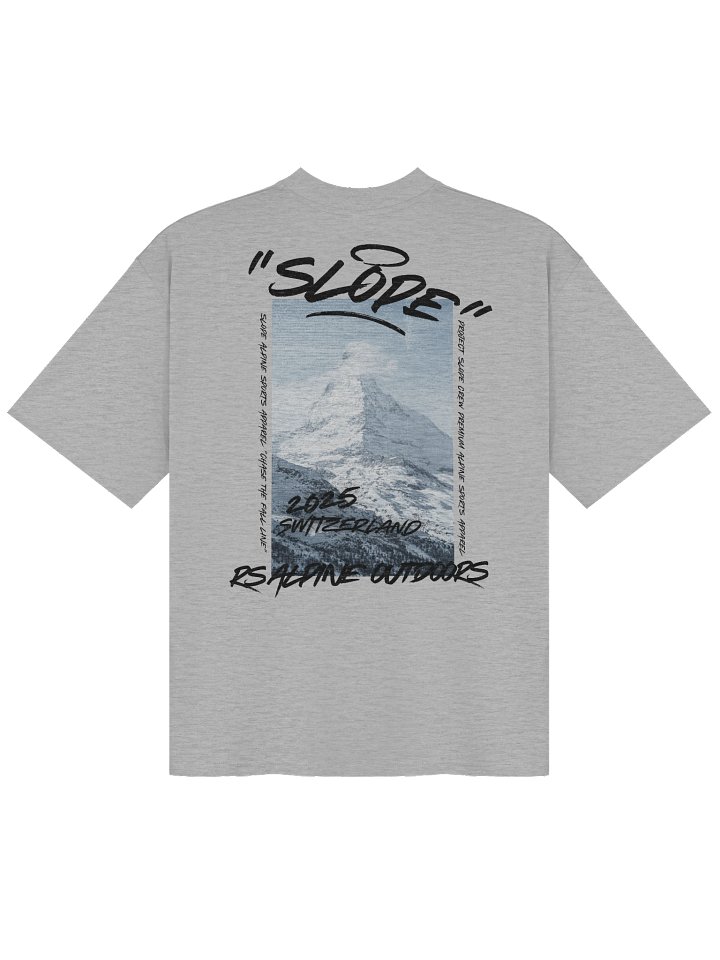 "Chase the Fall Line" Oversize Tee product image (3)