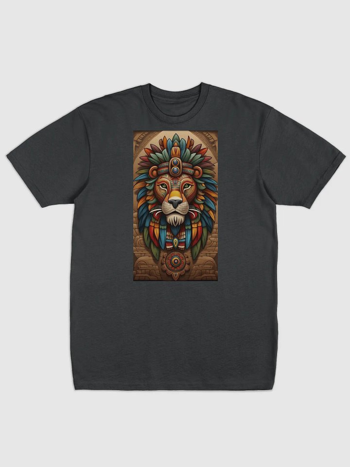 Tribal Lion Feather Headdress Men's Tee product image (1)