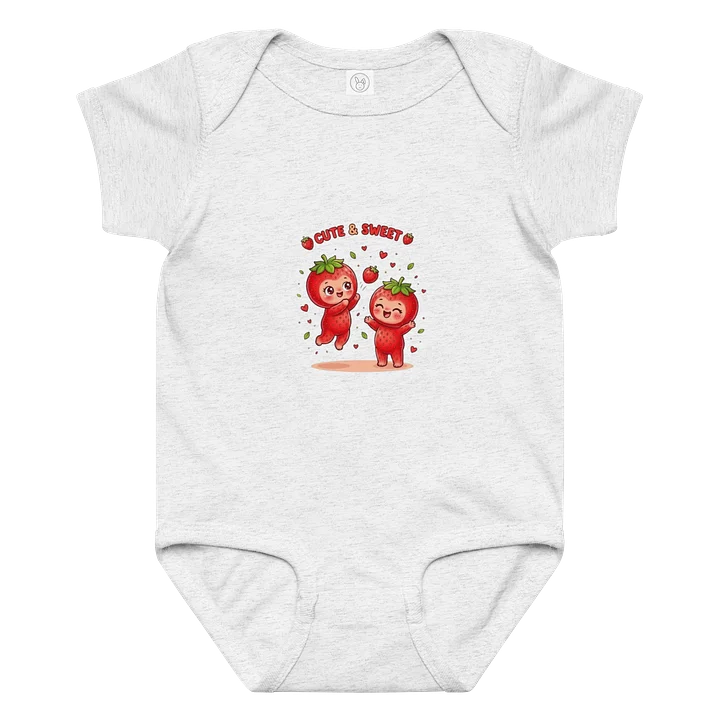 Sweet Strawberry Cuties Baby Bodysuit product image (1)
