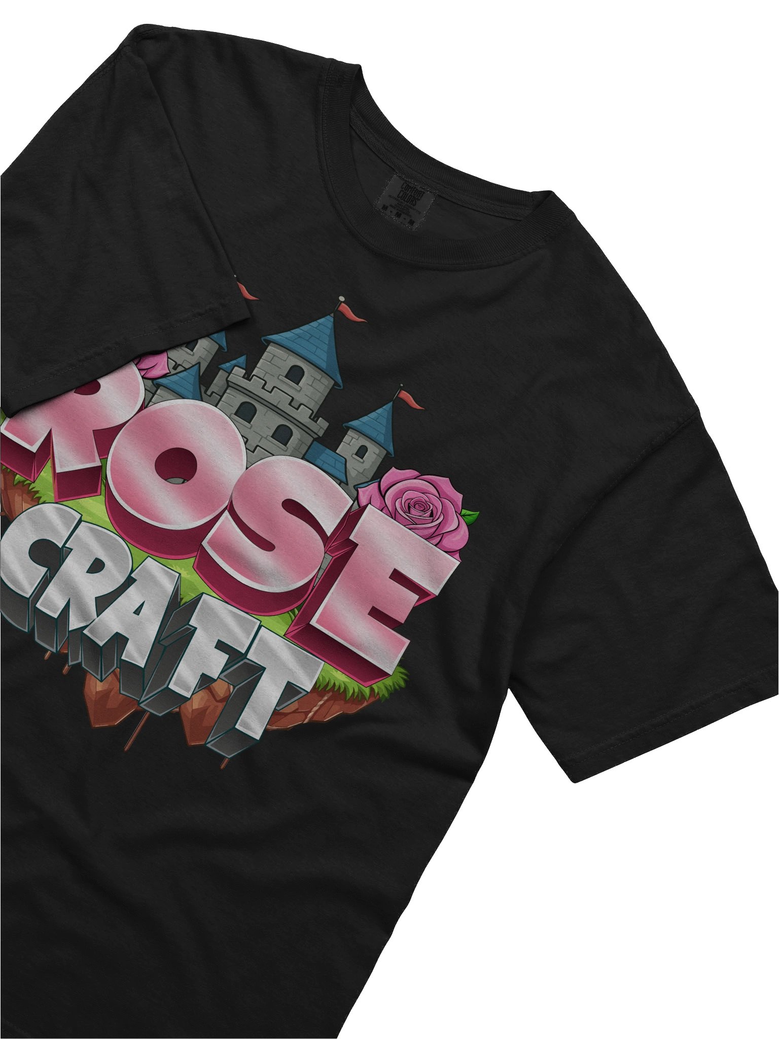 Rosecraft Large Logo White Tshirt product image (41)