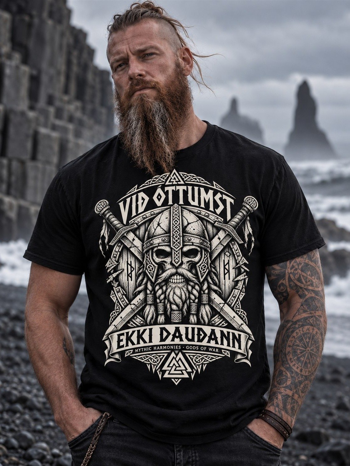 Við óttumst ekki dauðann — Gods of War Tee product image (1)