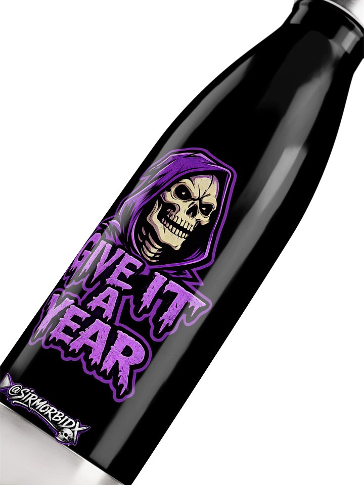 ''Give It A Year'' Stainless Steel Water Bottle product image (2)