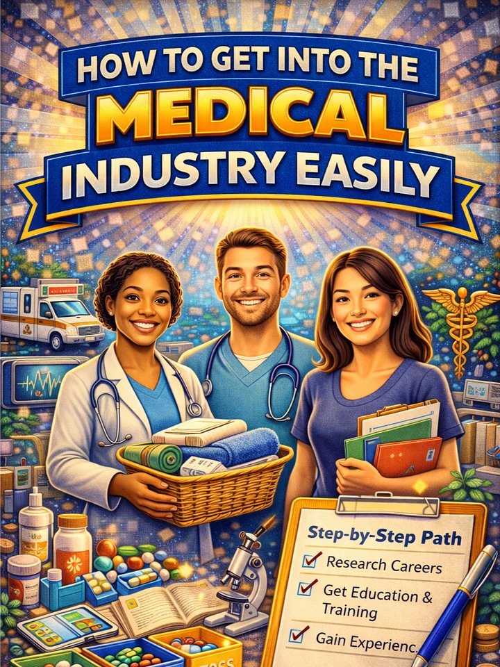 How to Get Into the Medical Industry Easily product image (1)