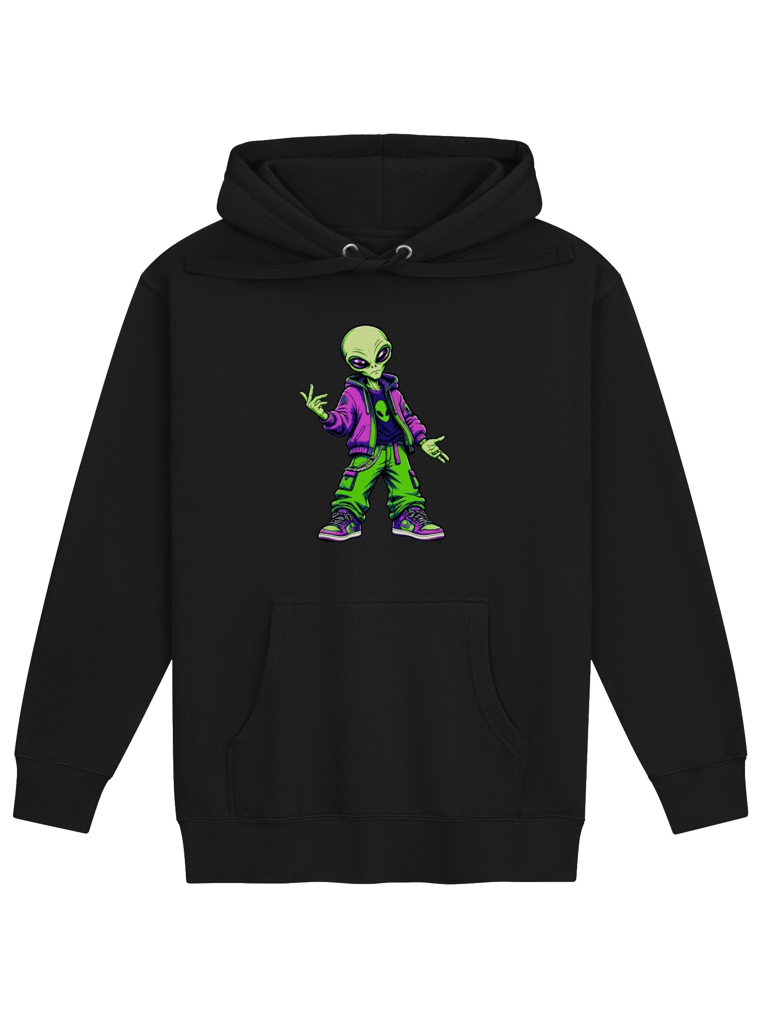 Neon Alien What Hoodie product image (7)