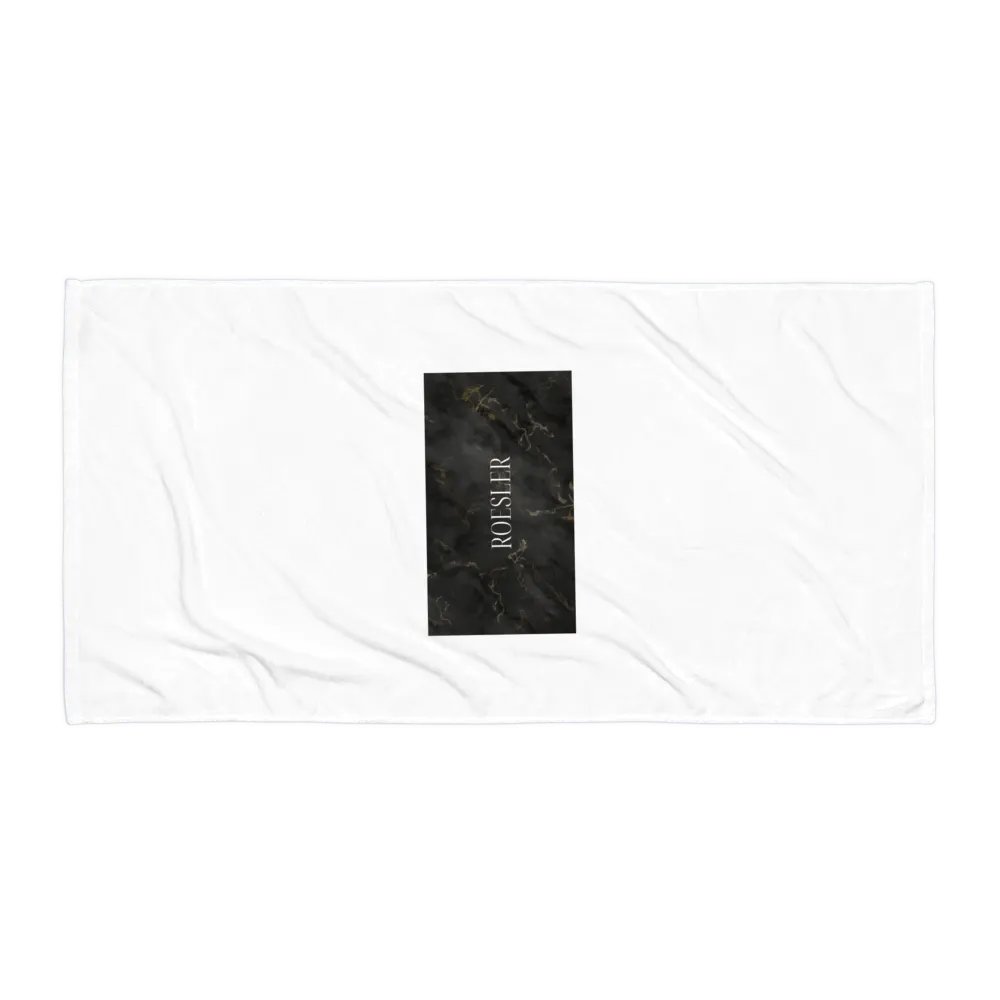 Golden Marble Personalized Towel product image (1)