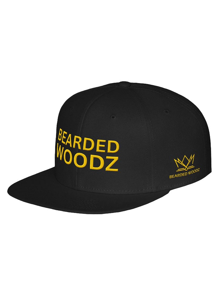 Bearded Woodz Snapback (Gold Embroidery) product image (2)