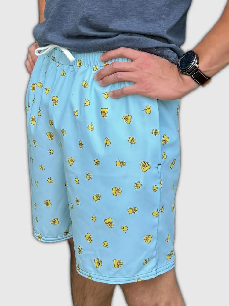 Ducks With Guns Swim Trunks product image (3)