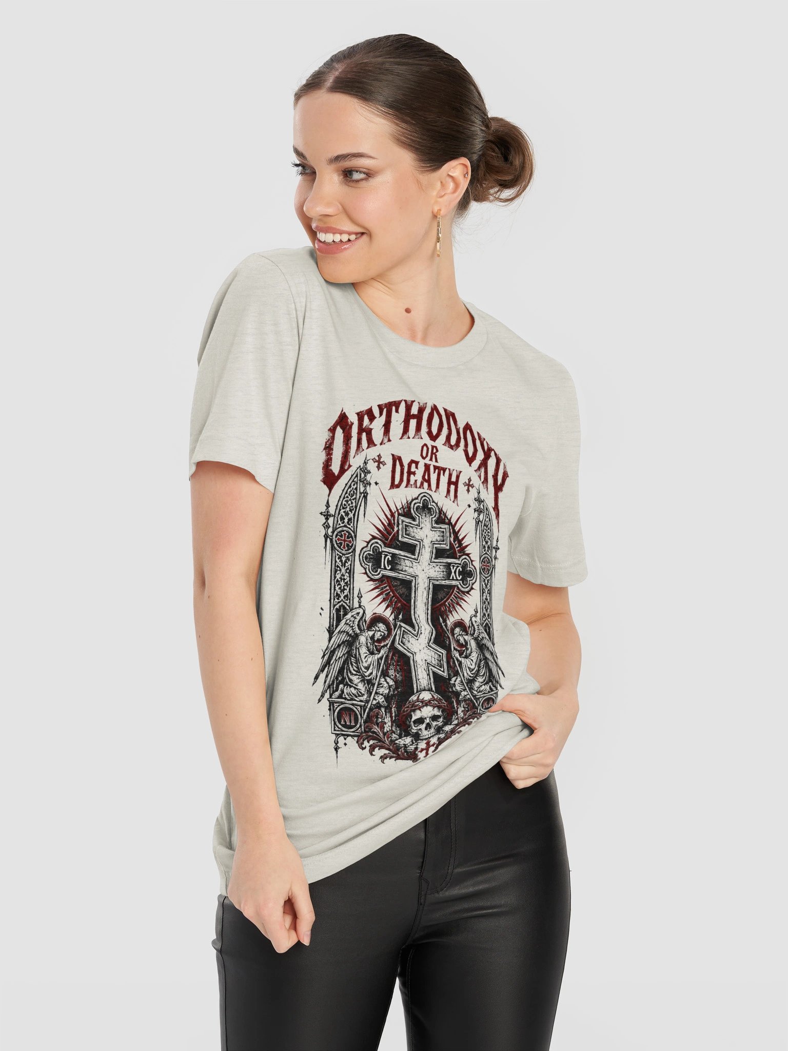 Orthodoxy or Death Graphic T-Shirt product image (64)