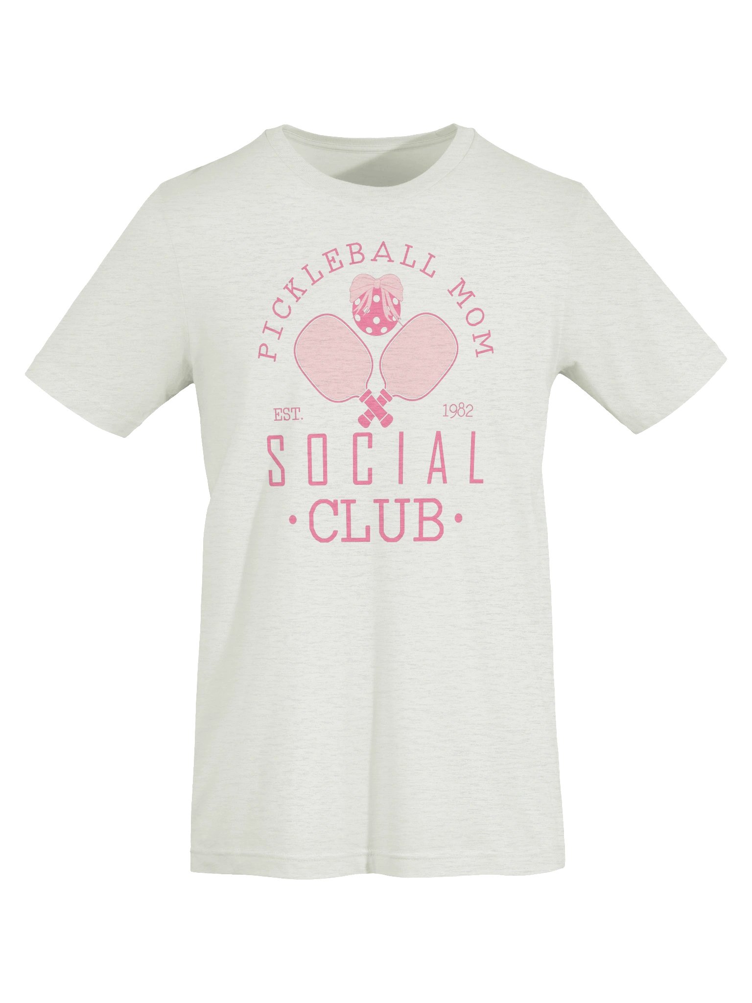 Pickleball Mom Social Club T-Shirt | Preppy Pickleball Mom Tee product image (24)
