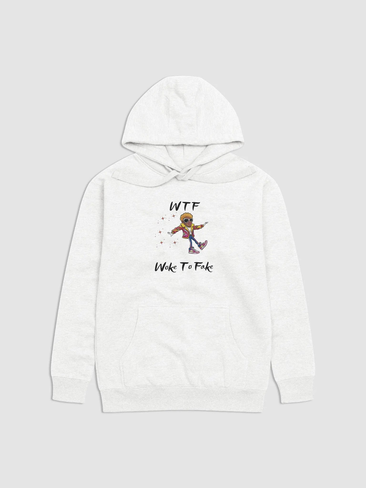 WTF - Woke to Fake Bella+Canvas Iconic Tee product image (1)