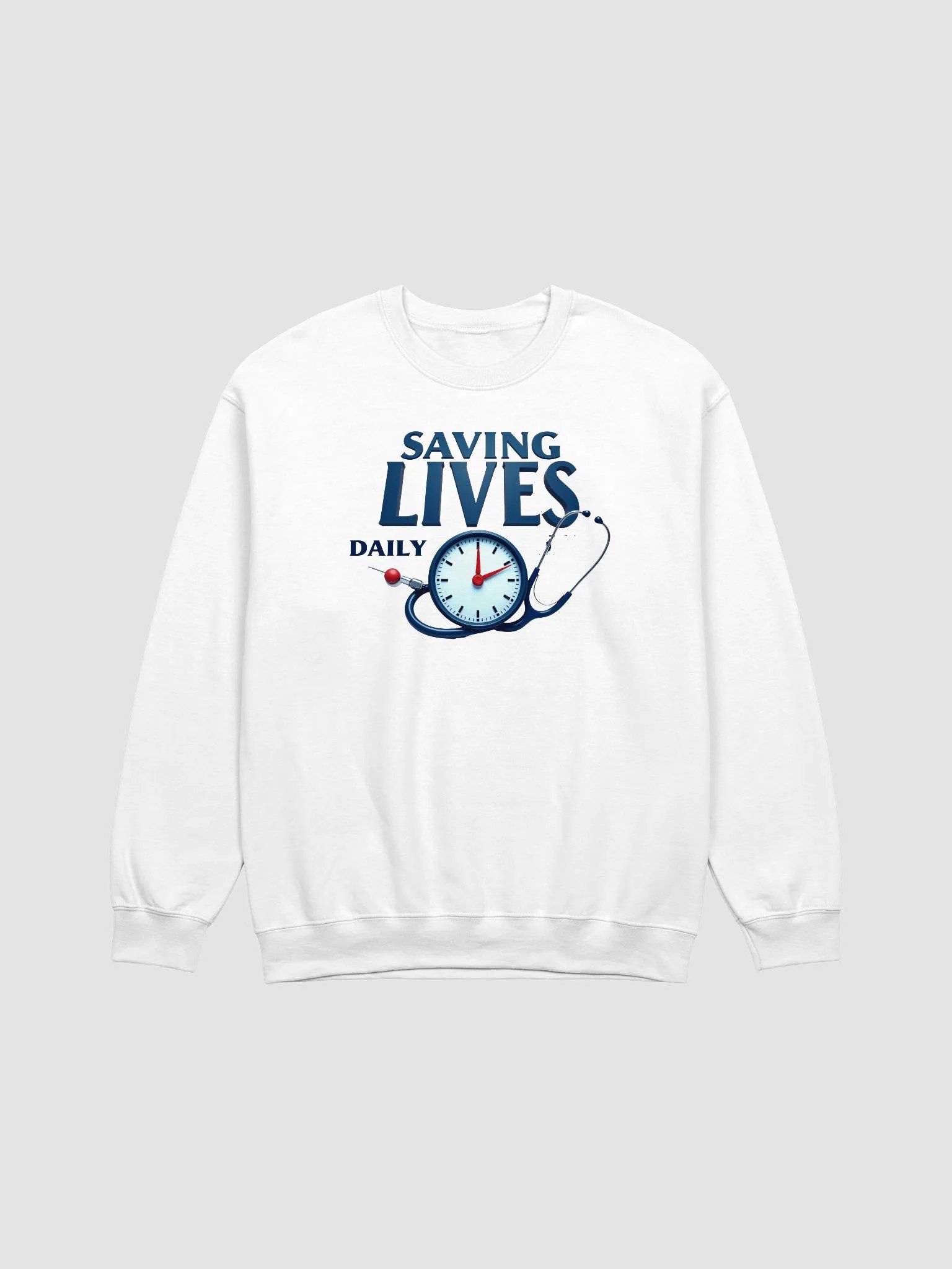 Lifesaving Clock Crewneck Sweatshirt product image (3)