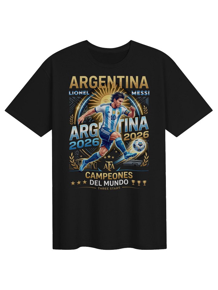 Messi Golden Legacy Argentina Graphic Tee product image (1)