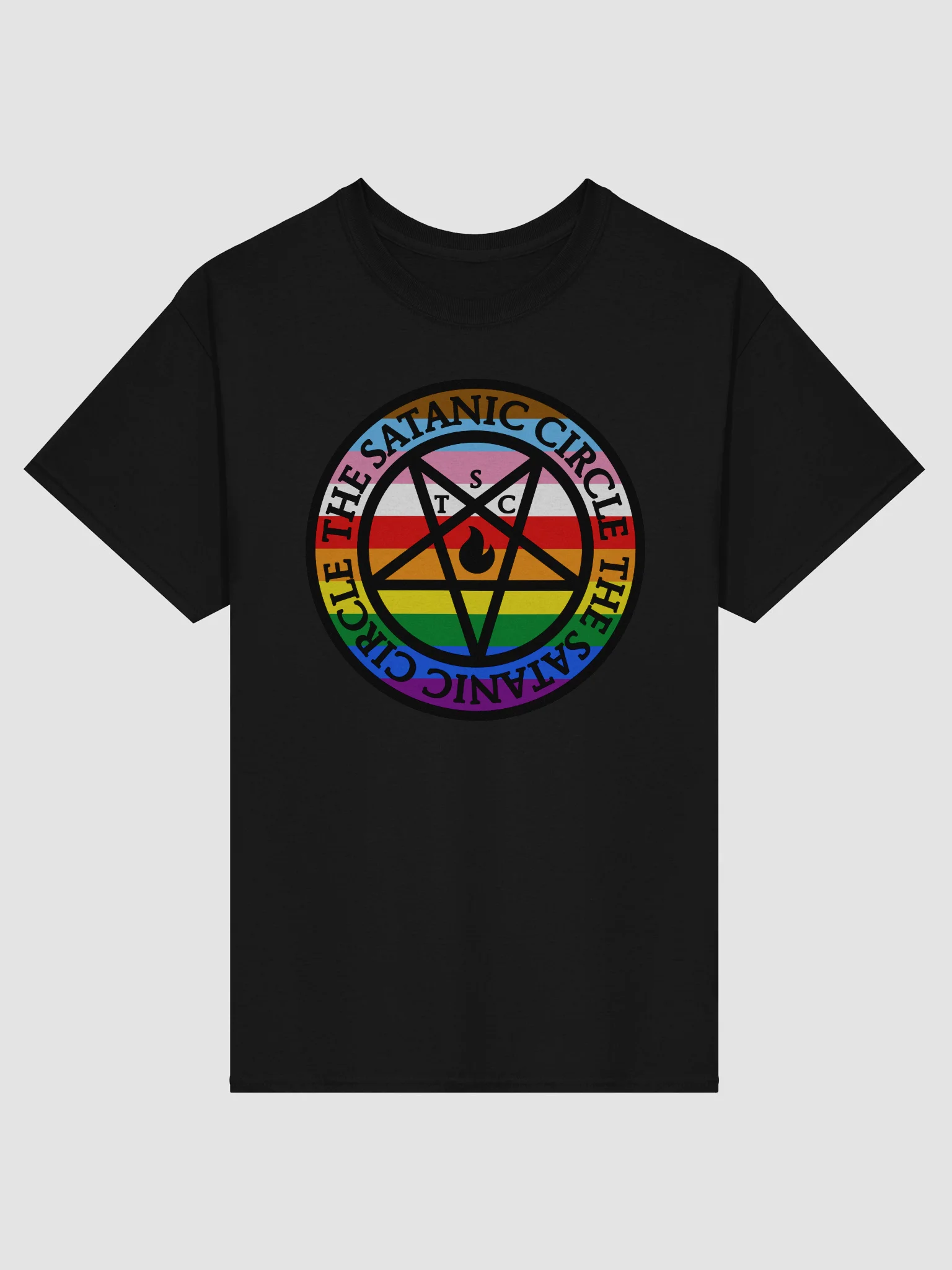 The Satanic Circle - Progress Pride Shirt product image (2)