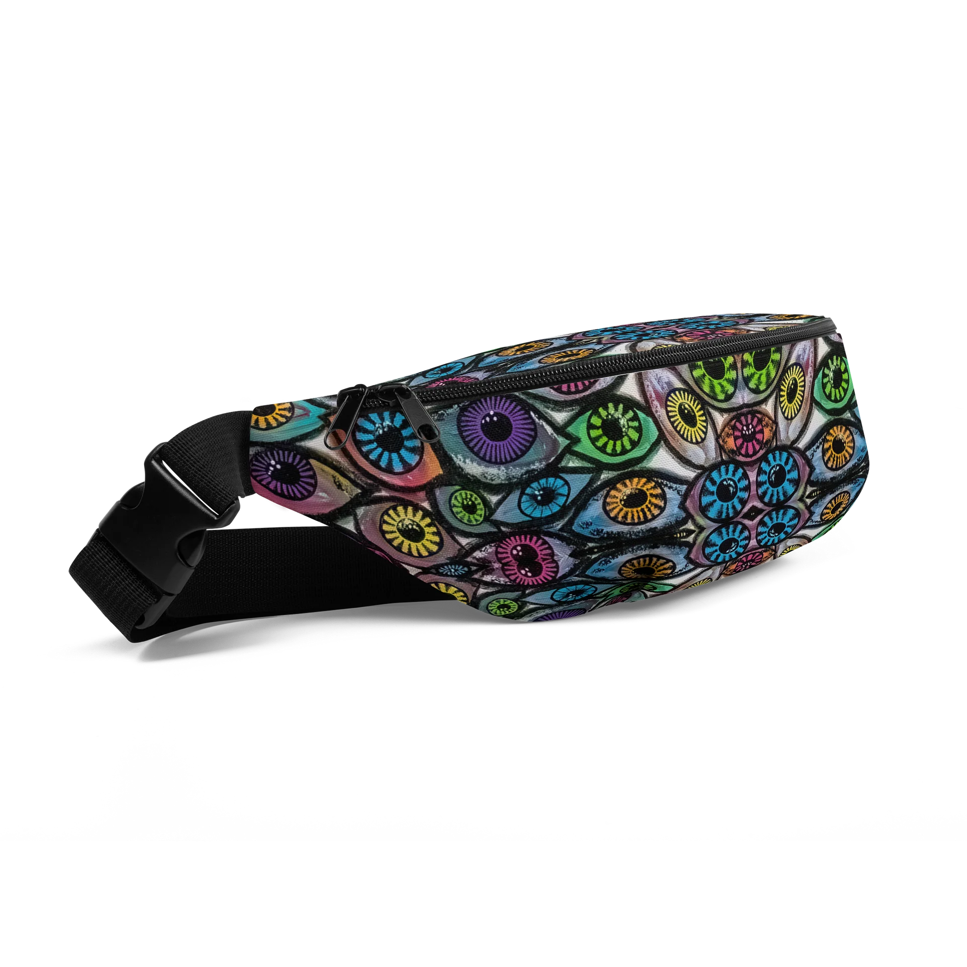Colorful Eyes Fanny Pack Belt Bag | Eye See You Too product image (2)