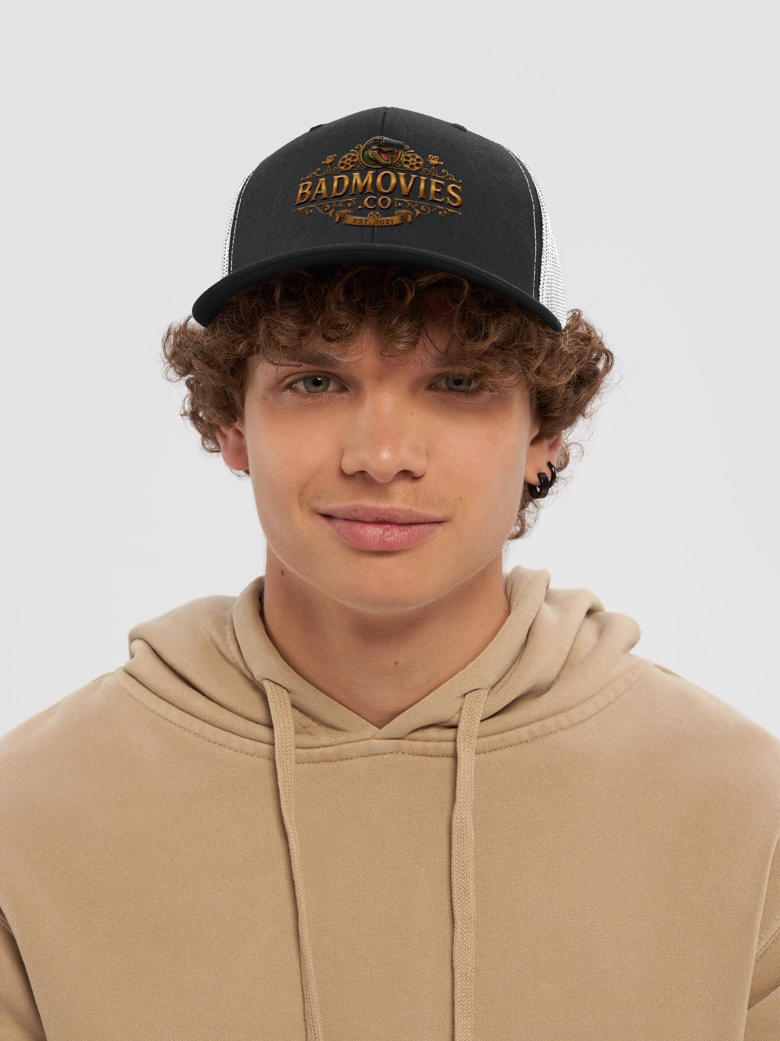 BadMovies.co Dino Reel Trucker Hat product image (31)