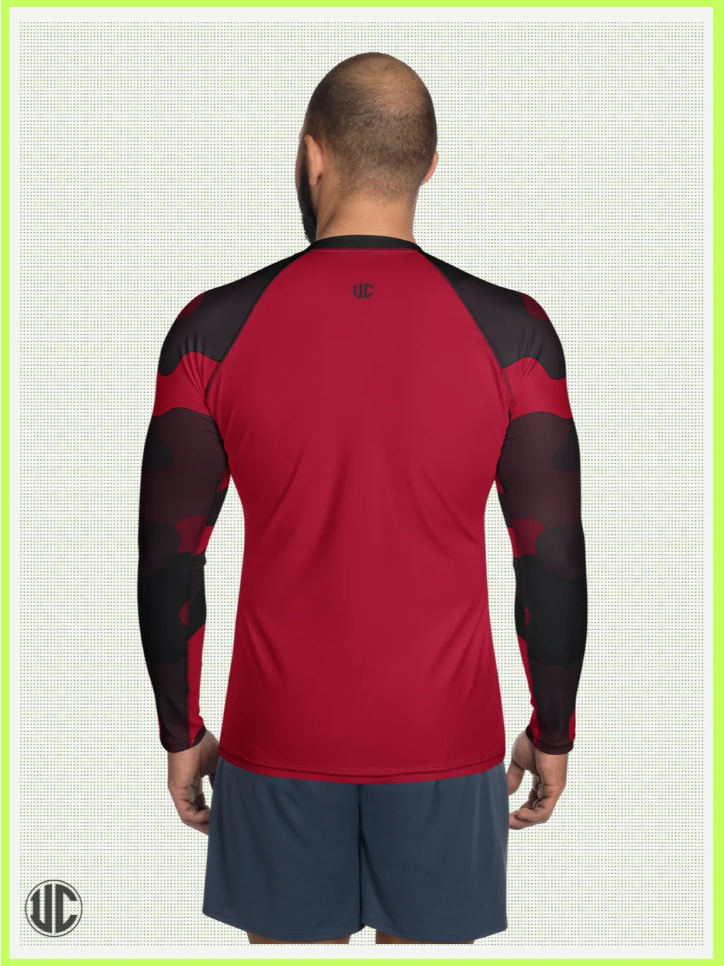 Roxy’s Urban Camo – Men’s Rash Guard product image (2)