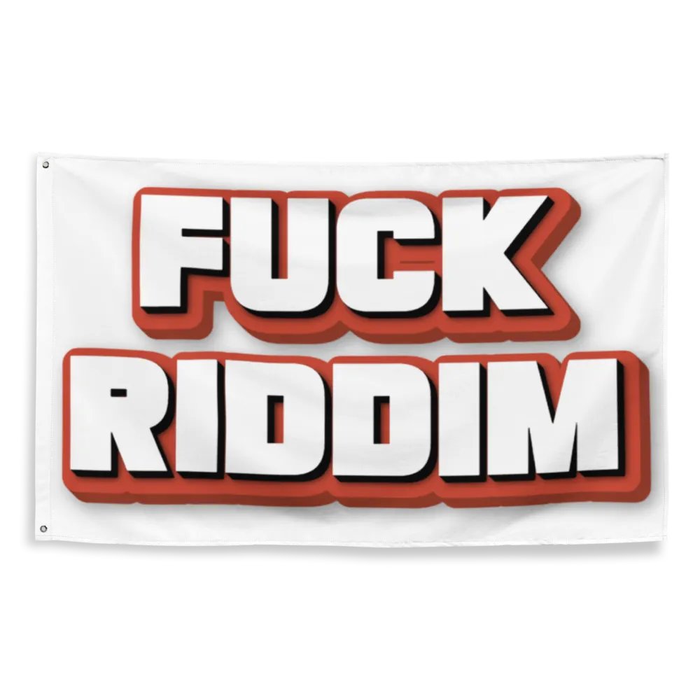 F*CK RIDDIM Flag product image (2)