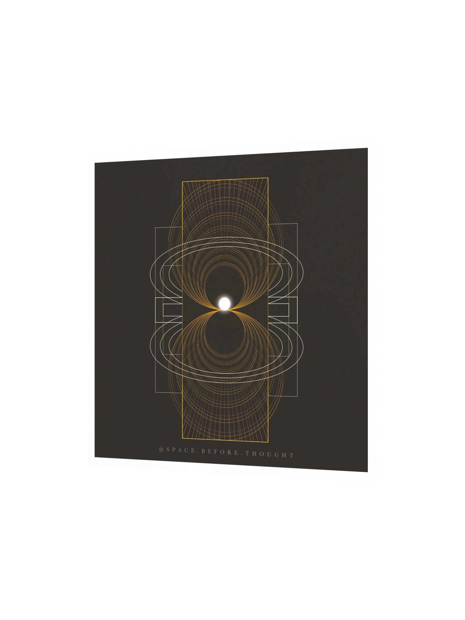 Line art - Square matte poster product image (3)
