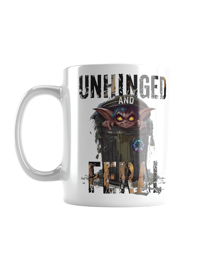 Unhinged and Feral Mug - White product image (1)