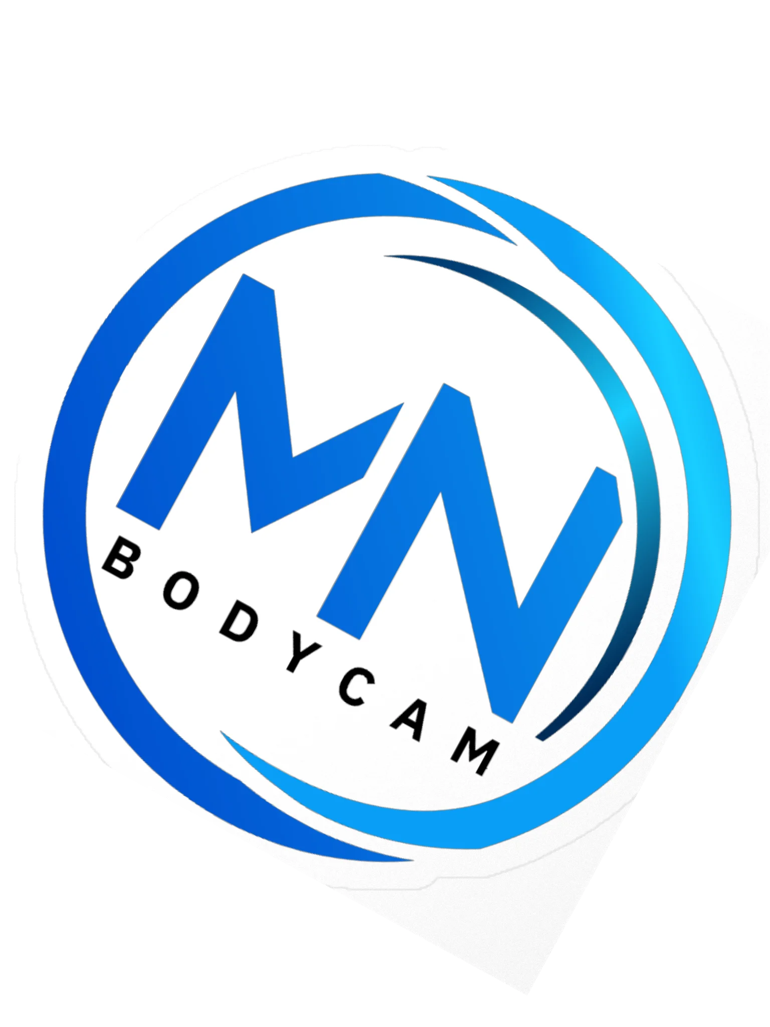 MN Bodycam Sticker White product image (2)