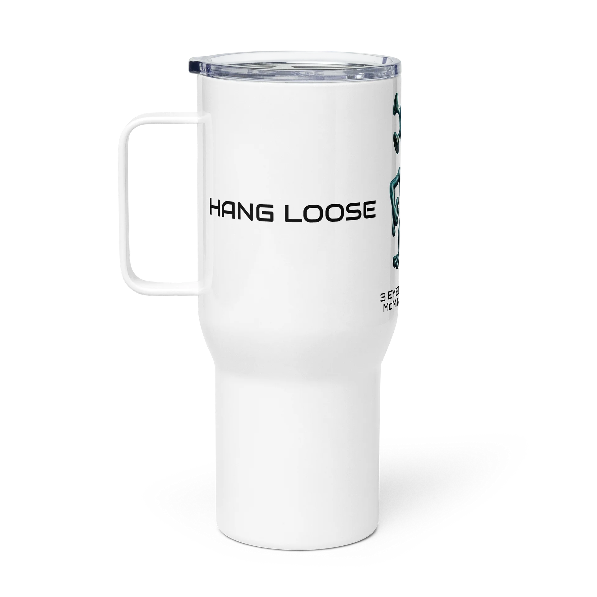 3 Eyed Alien — LUCYLIEN Travel Tumbler — Hang Loose / Be Awesome product image (2)