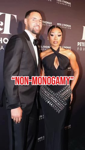 Klay Thompson probably isn’t “non monogamous”. #enm #polyamory #klaythompson #megantheestallion #katblaque