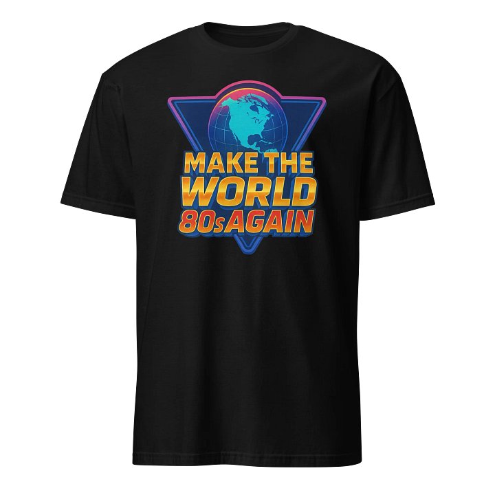 80s Revival Globe Logo T-Shirt product image (1)