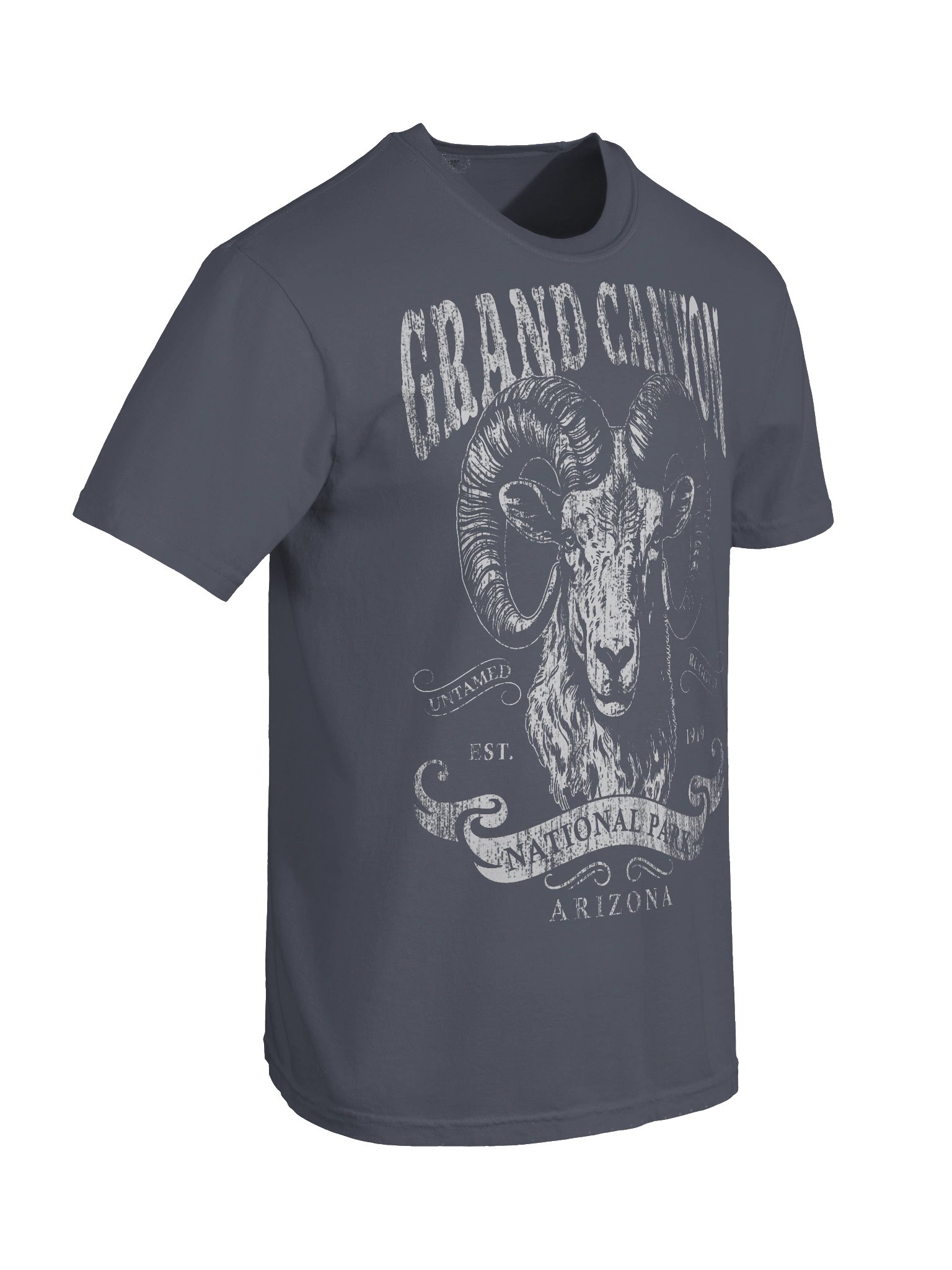 Grand Canyon Shirt – Vintage Ram National Park Arizona Graphic Tee product image (9)