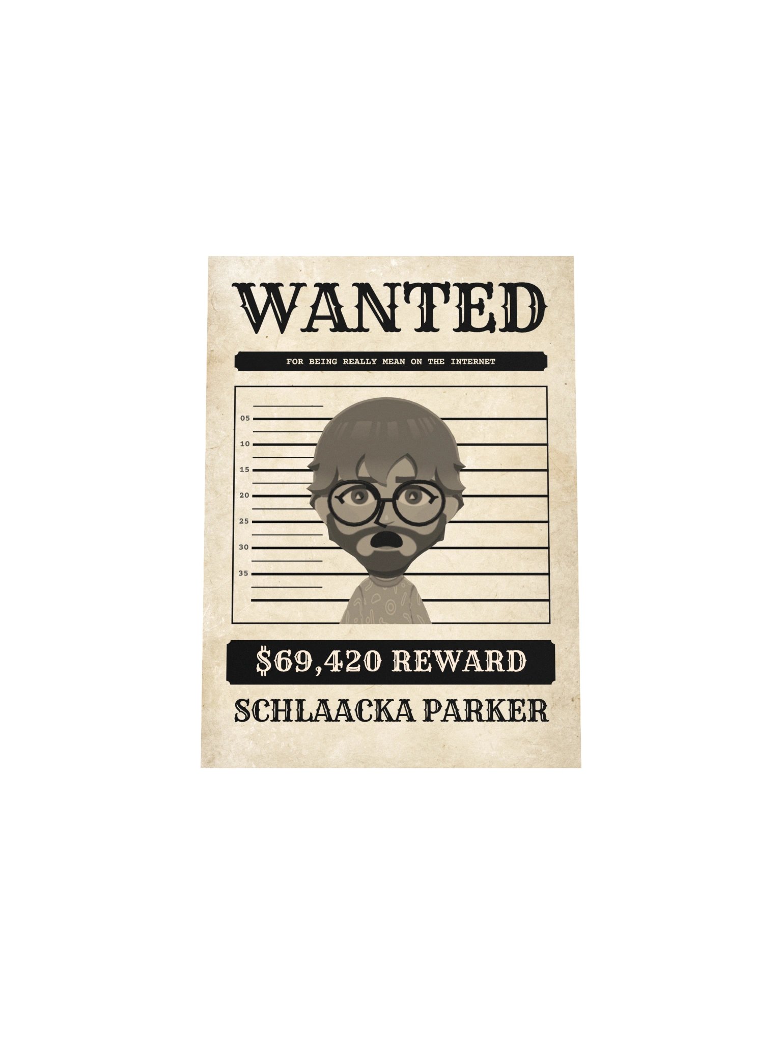 WANTED — POSTER product image (4)