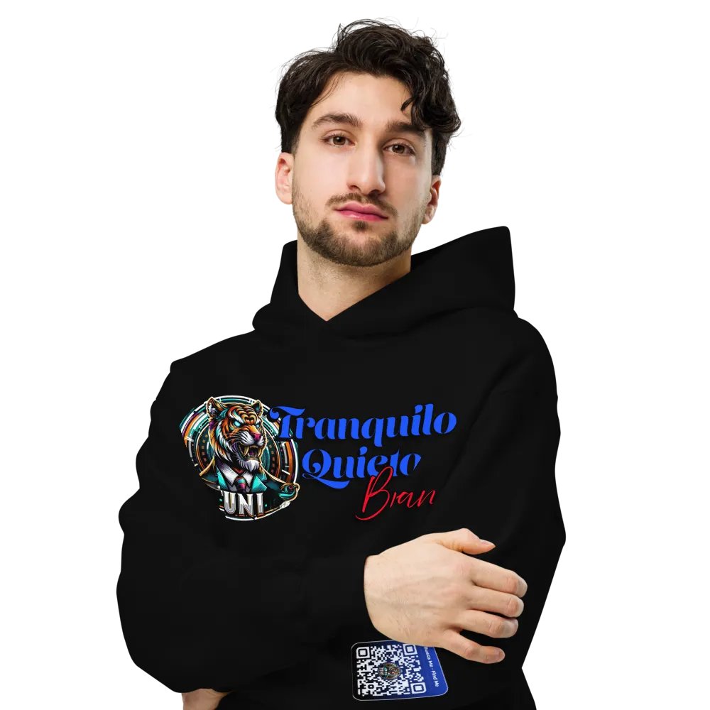 Official "Hoodie Tranqui" Premium Pullover - Tranquilo Quieto Brand product image (6)