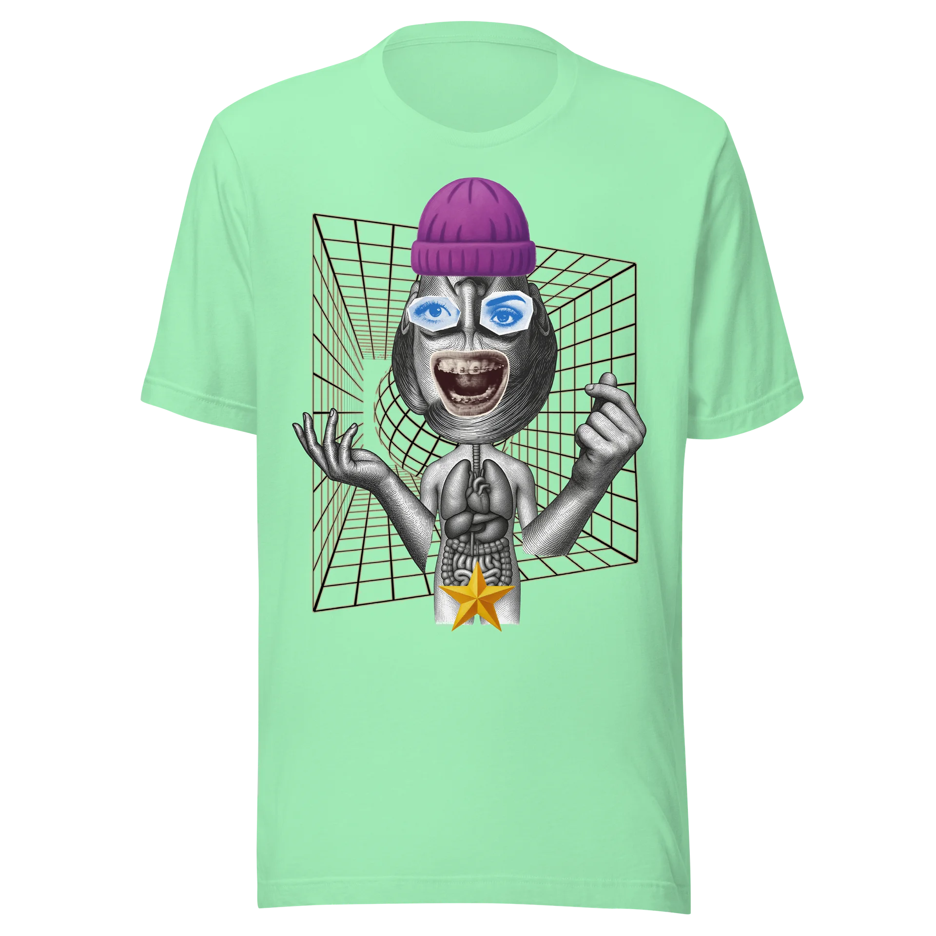 Body Collage Unisex T-Shirt product image (1)