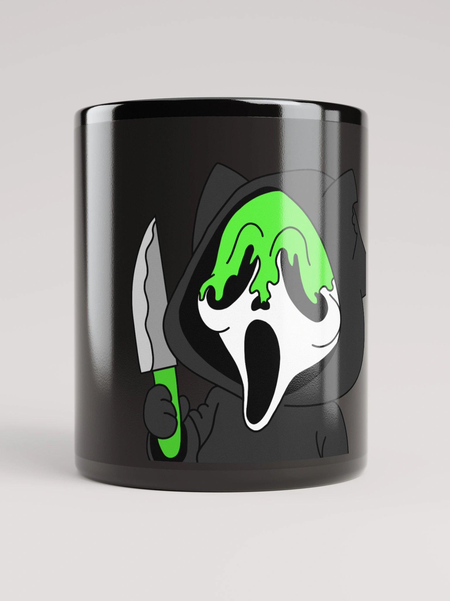 Black Glossy Obieface Mug product image (5)