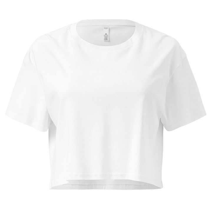 Butterfleye Crop Top (White) product image (2)