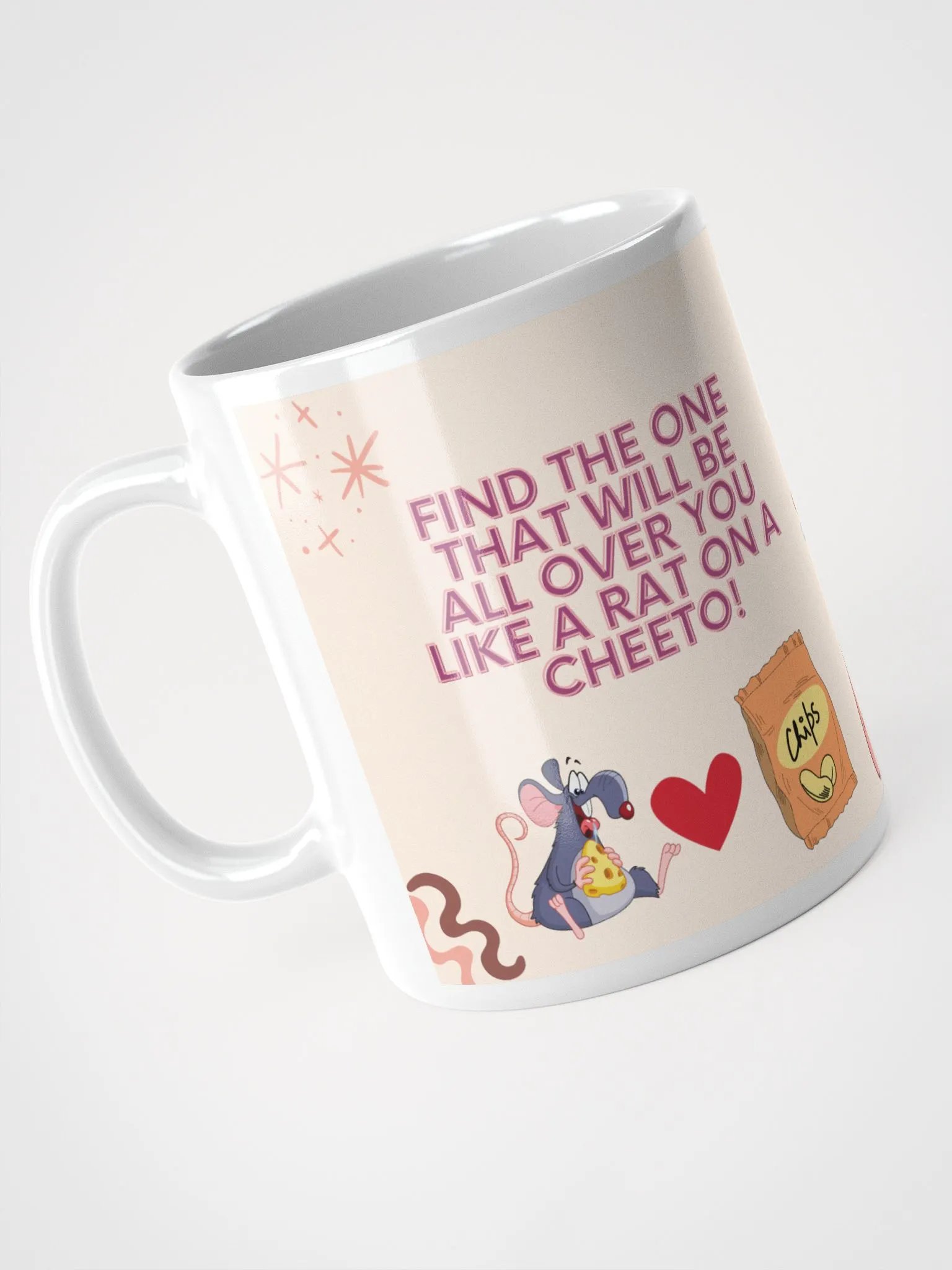 True Love...Rat on a Cheeto Mug product image (1)