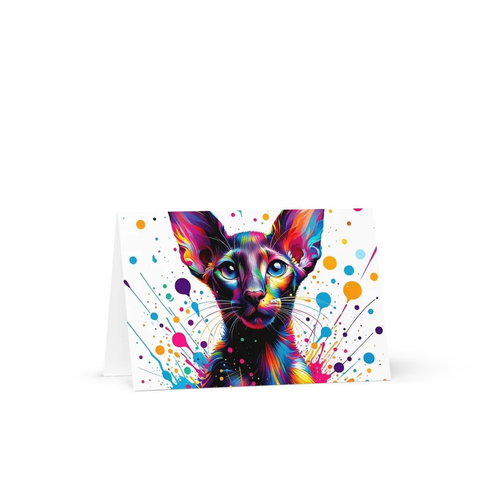 Greeting Card: Oriental Shorthair product image (19)