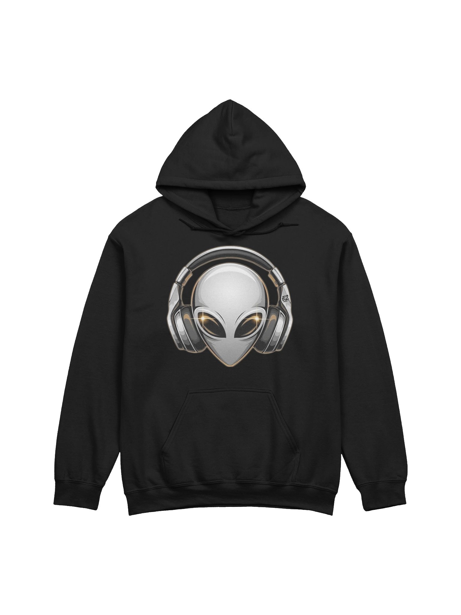 White e² Alien Logo Hoodie product image (1)
