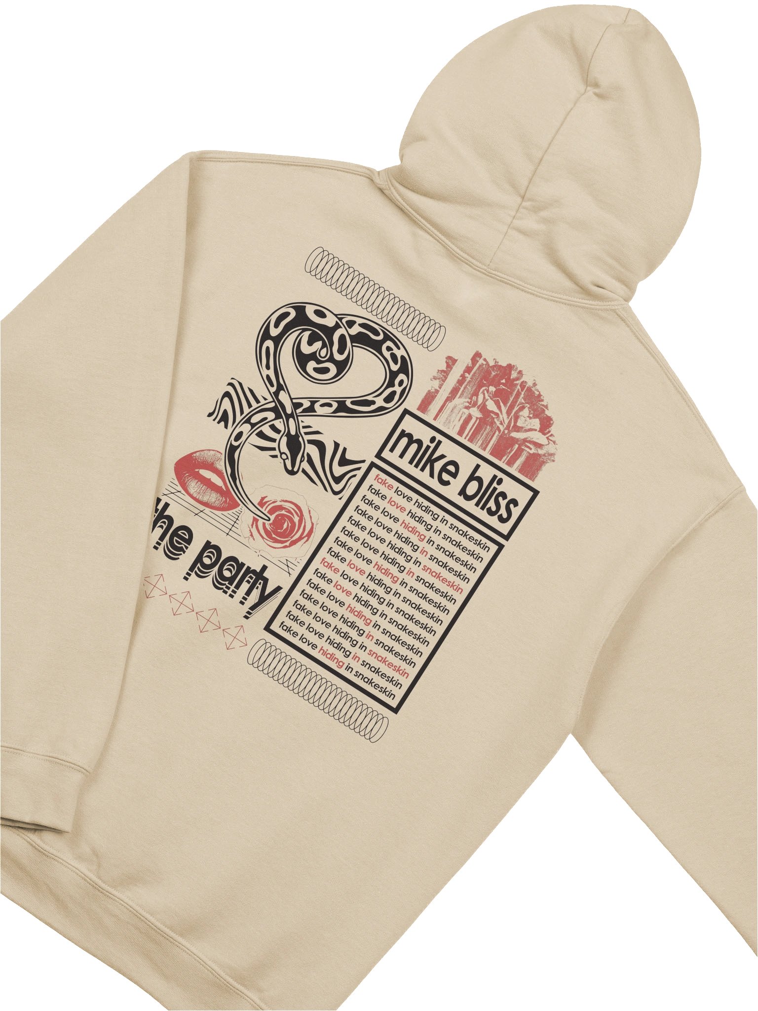 the party - snakeskin hoodie product image (4)