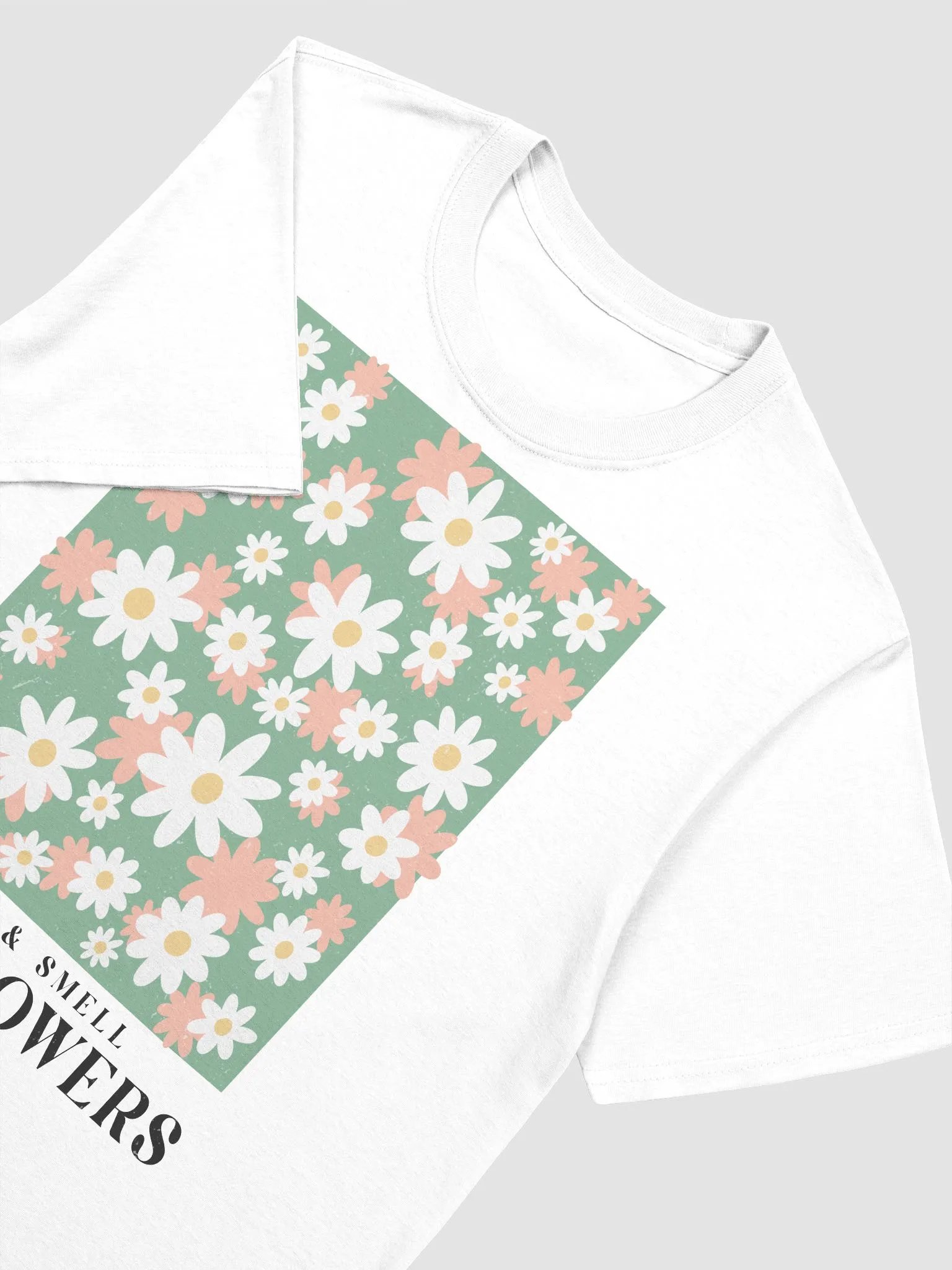 Retro Floral Bliss T-Shirt product image (2)
