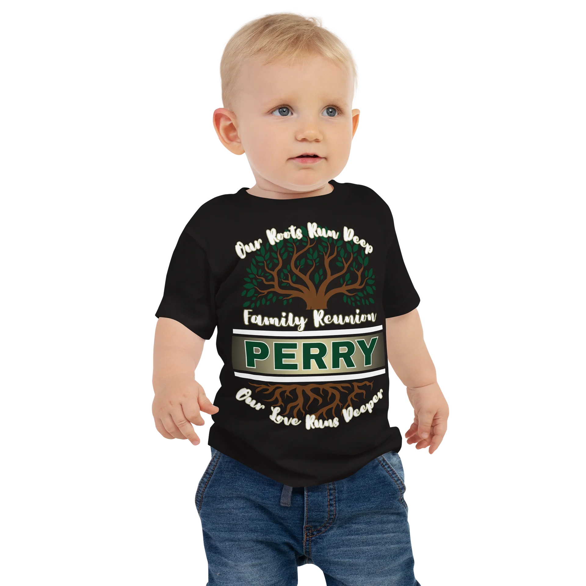 Perry Family Reunion 2026 Bella+Canvas Baby Jersey Short Sleeve Tee– 8th Generation | Legacy Edition product image (1)