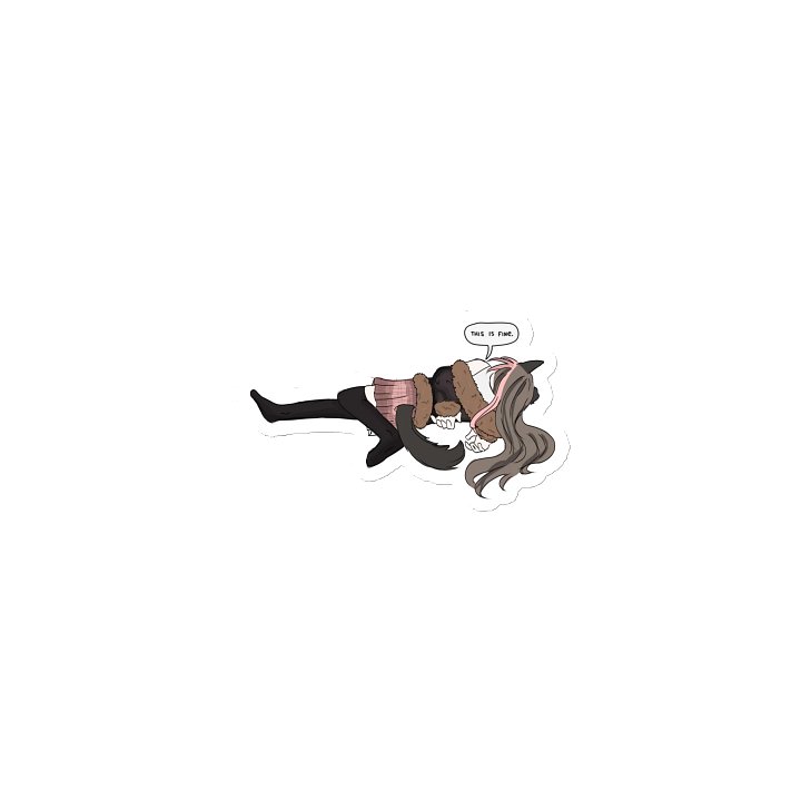 "This is Fine" Magnet product image (1)