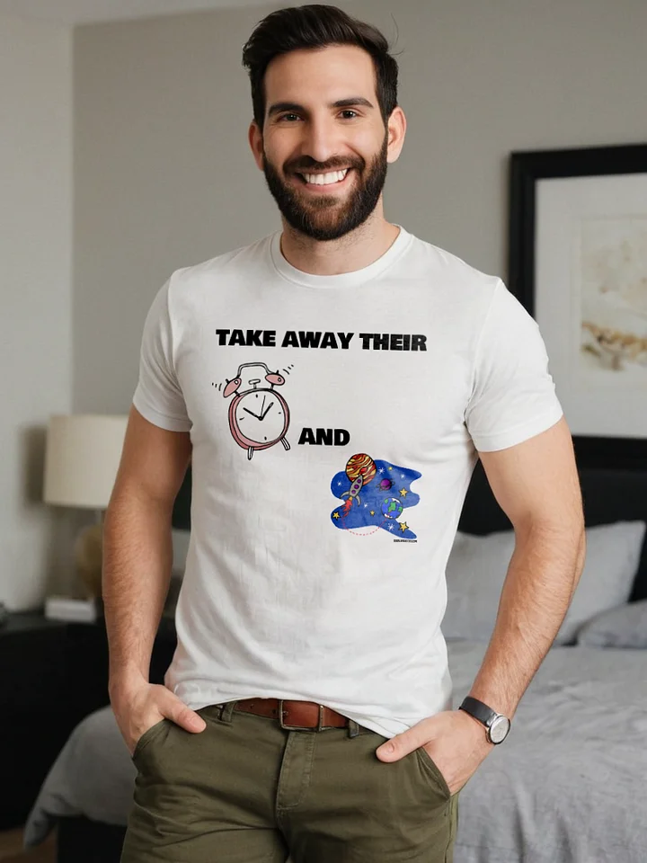 Funny Hockey T-Shirt – "Take Away Their Time and Space" – A Perfect Gift for the Shutdown Specialist product image (2)