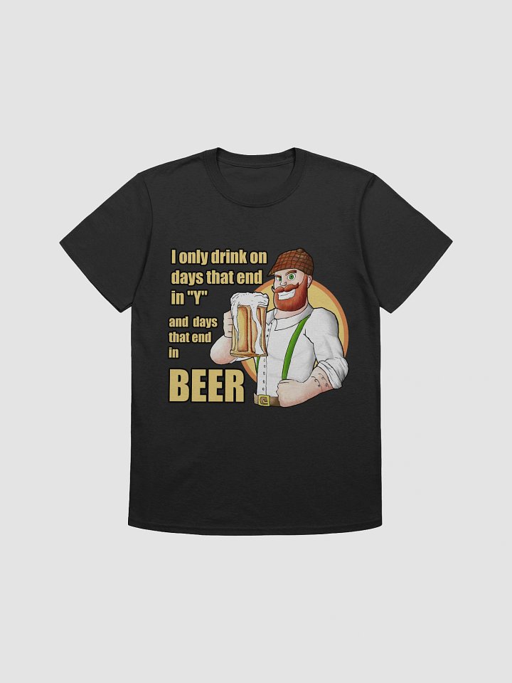 Beer lad 1 soft T-shirt front product image (3)