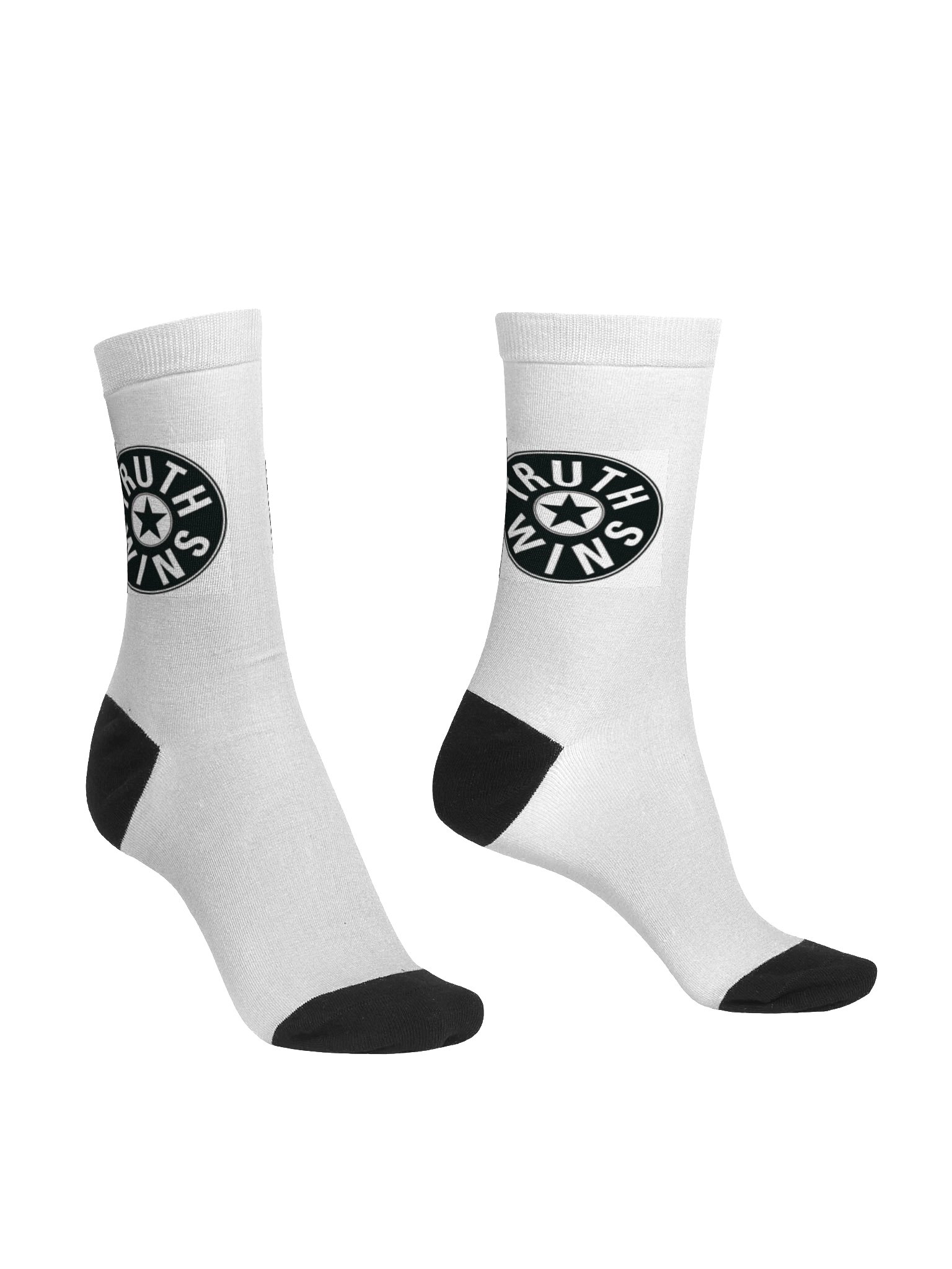 Truth Wins Crew Socks product image (3)