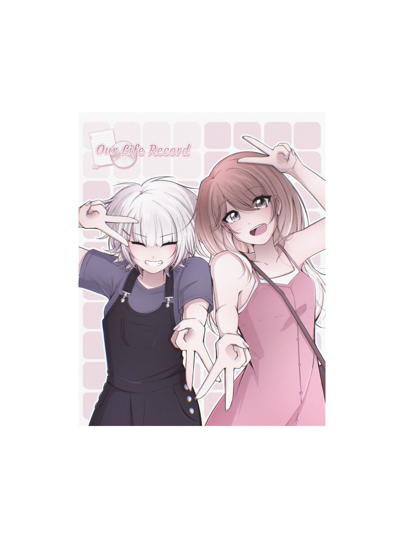 Poster "Our Life Record" – Kureha& Naru (27,94x35,56 cm) product image (1)