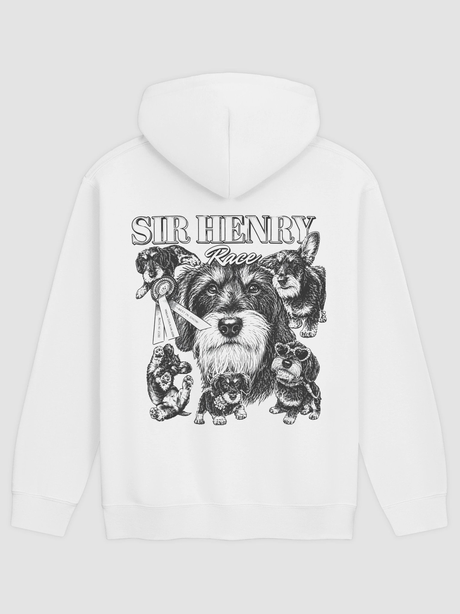 Sir Henry Engraved Dog Hoodie product image (1)