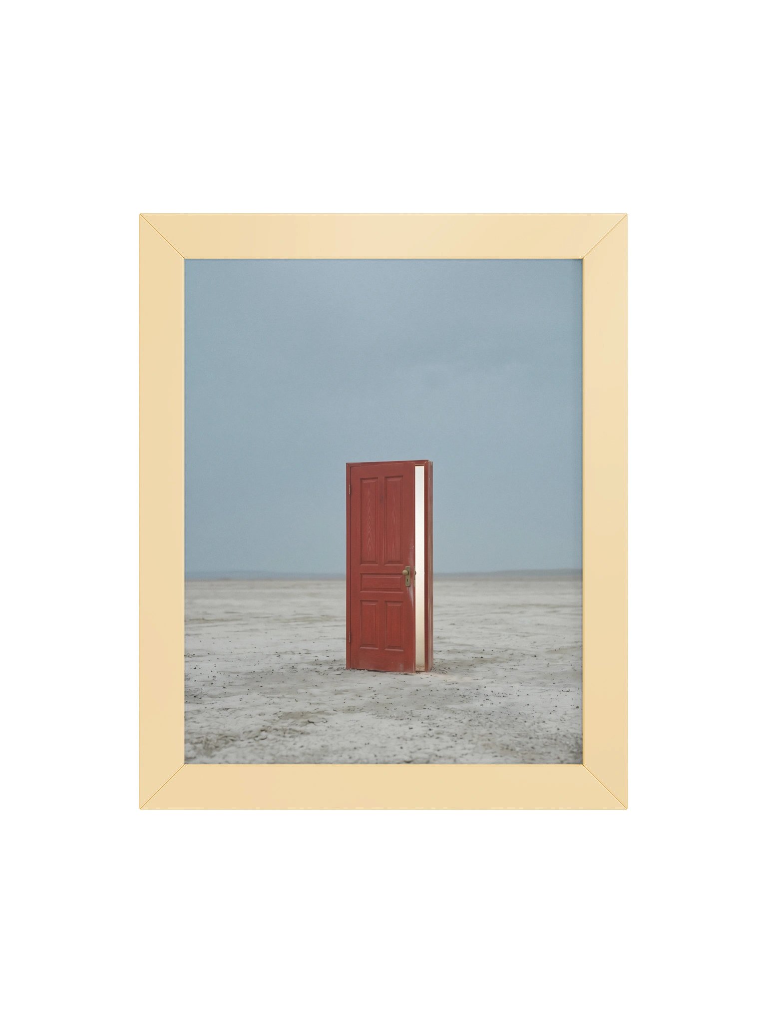 The Red Door - Surreal Minimalist Wall Art product image (2)