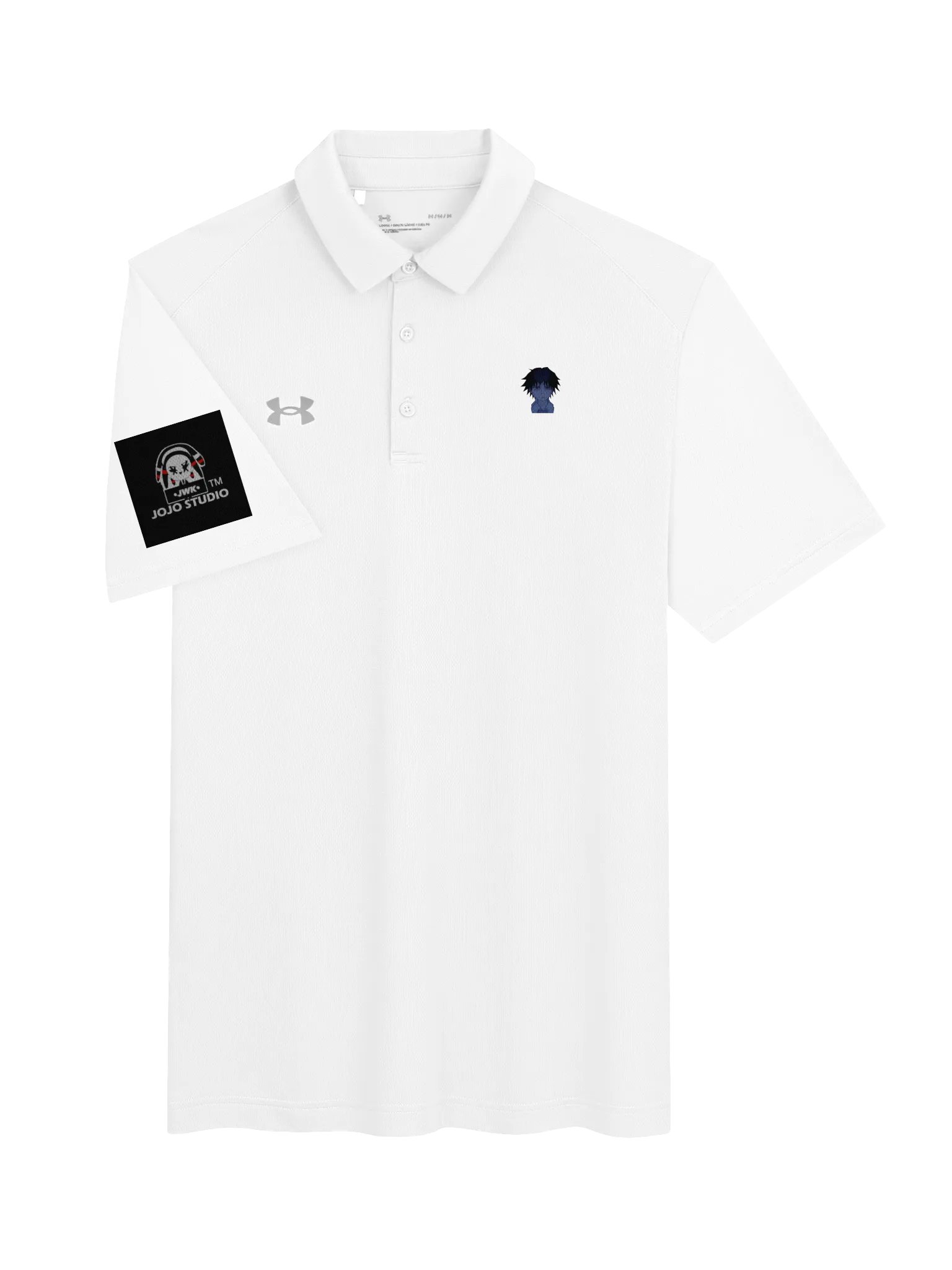 JWK Jojo Studio Luminous Brain Anime Polo Shirt — Under Armour product image (3)